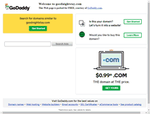 Tablet Screenshot of goodnightstay.com